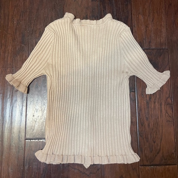 Blu Pepper Tan Blouse - Picture 2 of 3